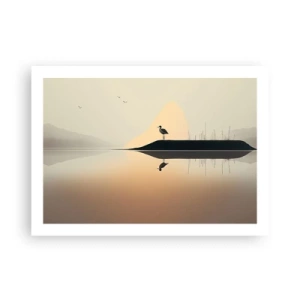 Plakát - Pán na jezeře - 70x50 cm