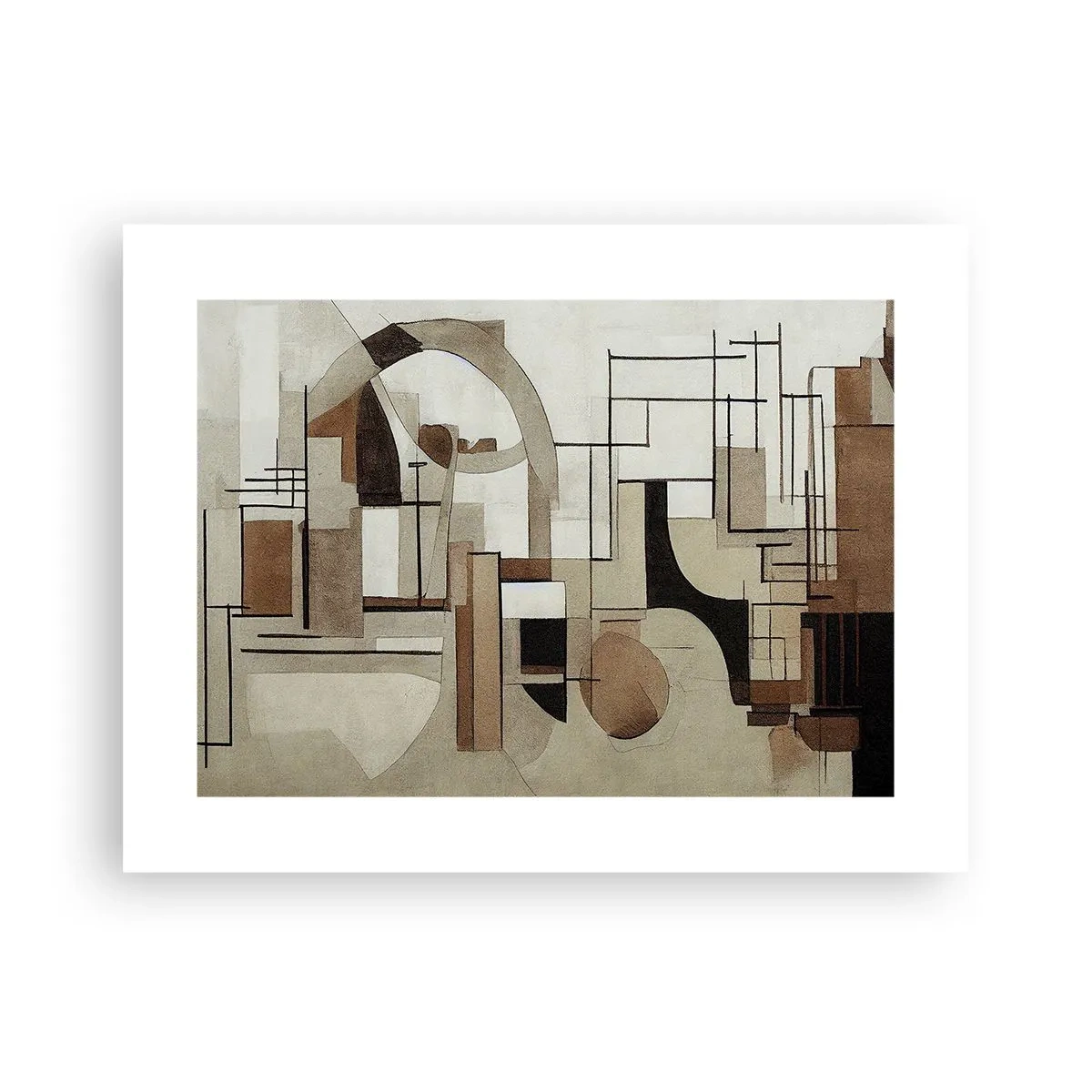 Plakát - Městská krajina 2.0 - 40x30 cm