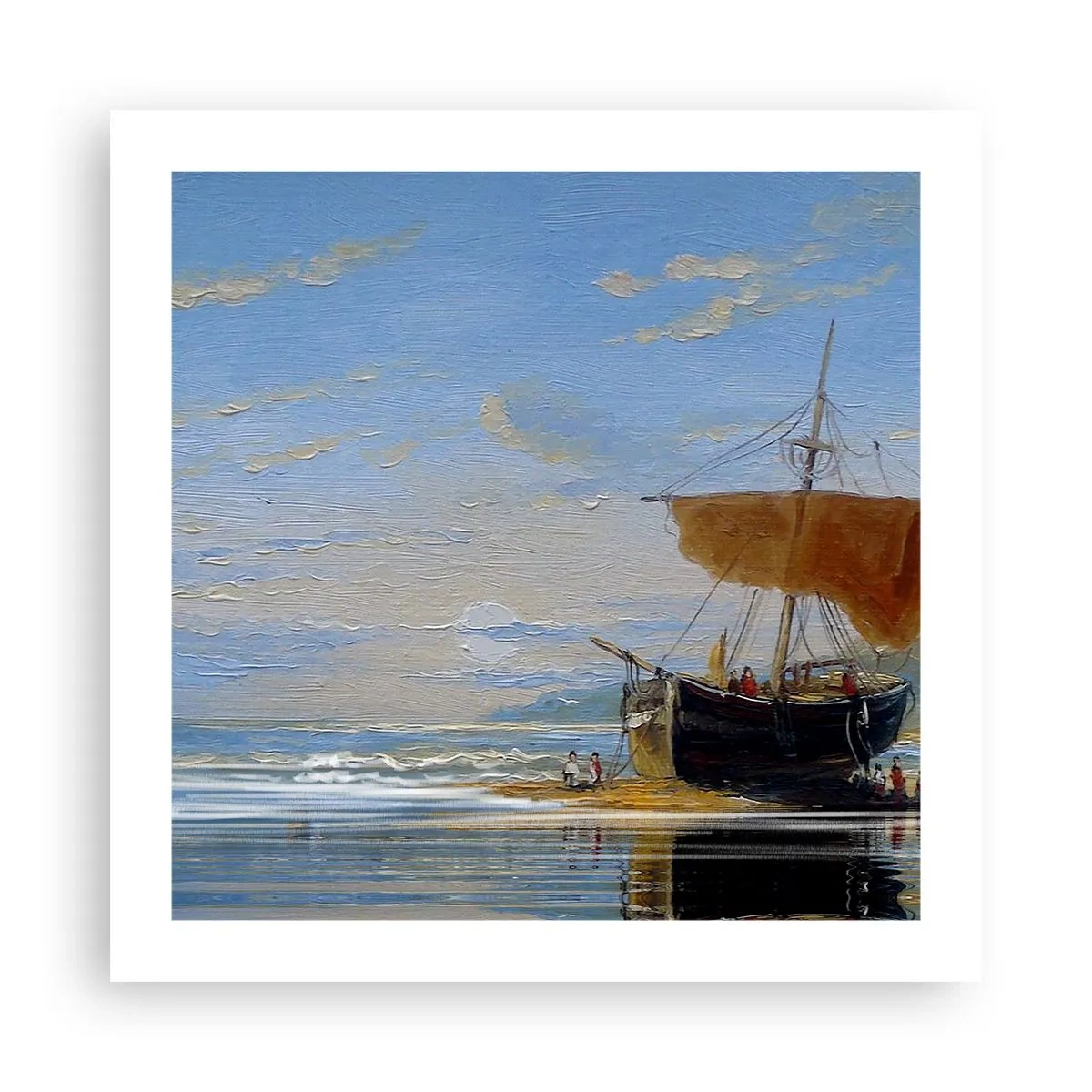 Plakát - Voda, země, vzduch - 50x50 cm