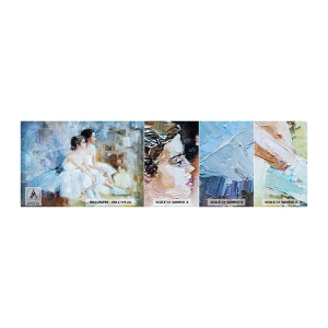 Fototapeta Vzorek Standard Eco - Odpočinek mladých labutí - Balerína, Tanec, Balet - 100x30 cm