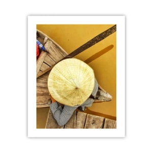 Plakát - Život na žluté řece - 40x50 cm