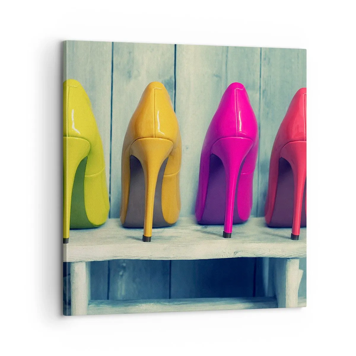 Obraz na plátně - Procházkou po duze - 60x60 cm