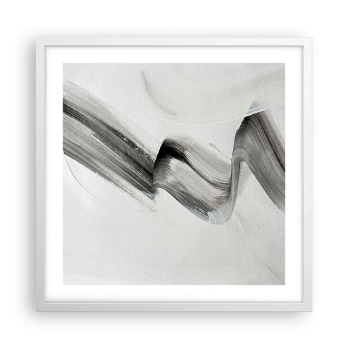 Plakát v bílém rámu - Jen tak pro radost - 50x50 cm