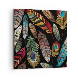Obraz na plátně - Ptačí karneval - 60x60 cm