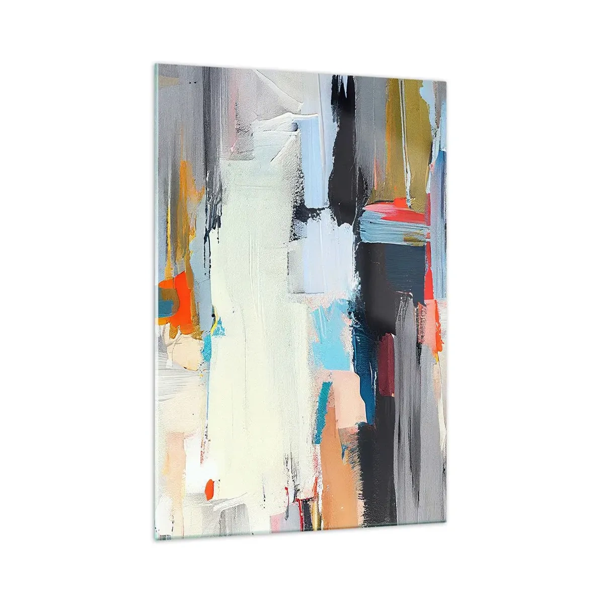 Obraz na skle - Nějaký způsob? - 70x100 cm