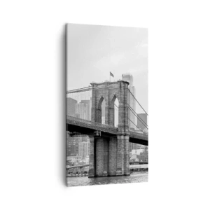 Obraz na plátně - Newyorské zázraky - 45x80 cm