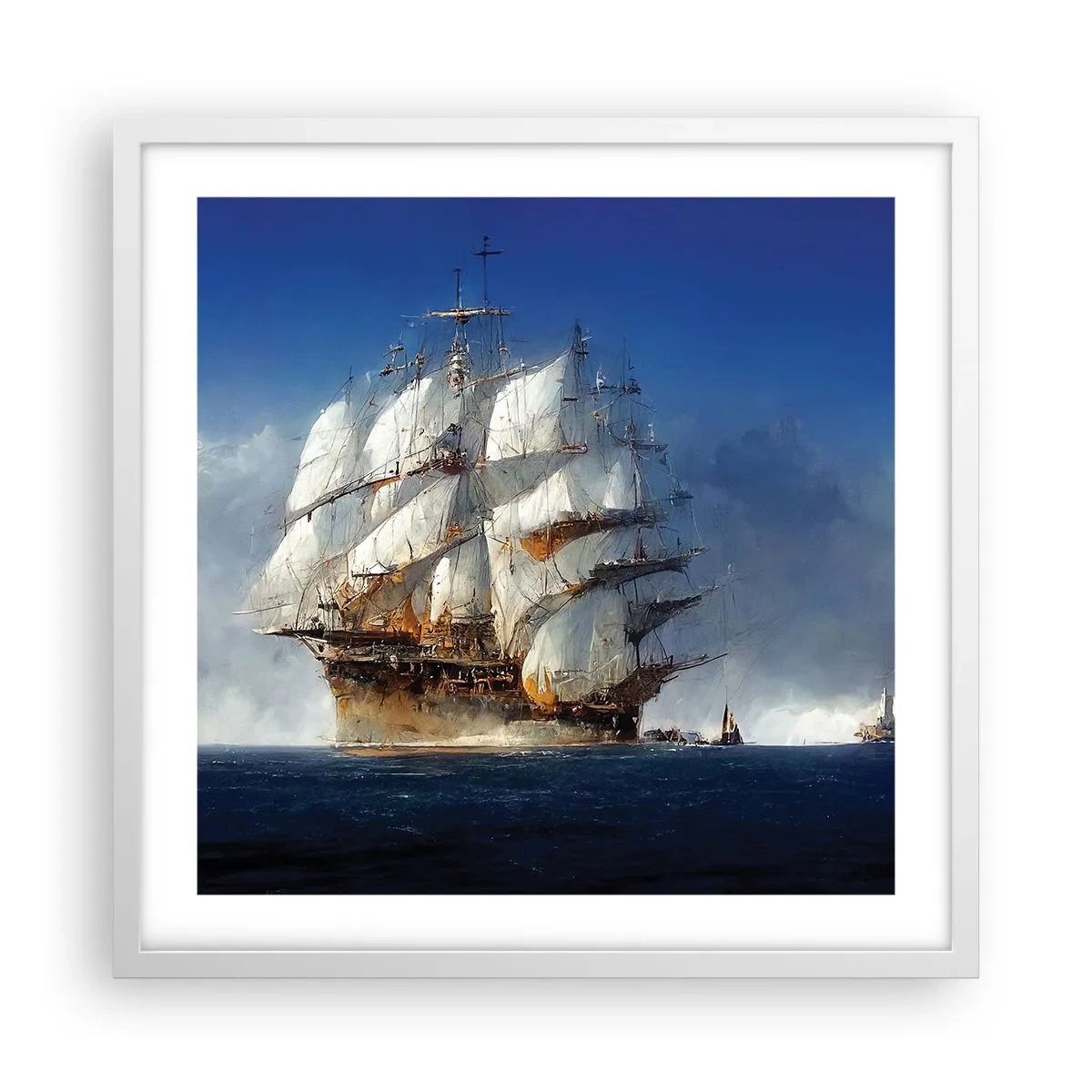 Plakát v bílém rámu - The great glory! - 50x50 cm
