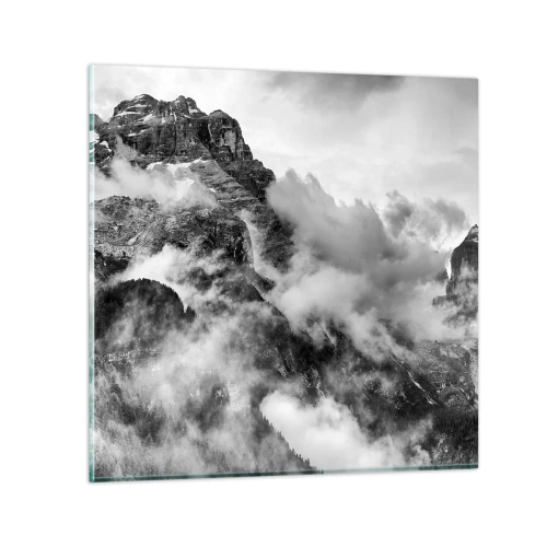 Obraz na skle - Krásné a kruté - 40x40 cm