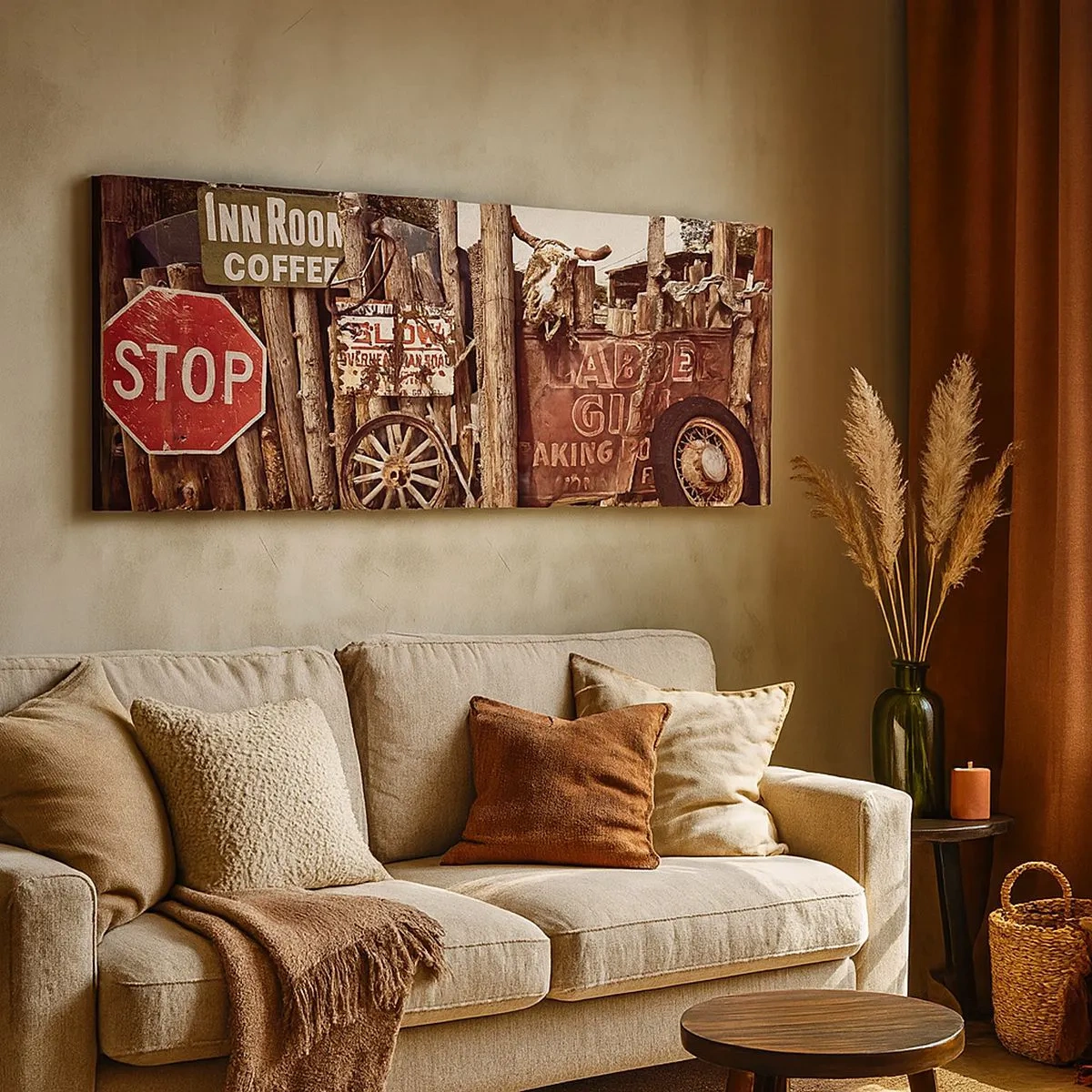 Obraz na plátně - A čas se zastavil - 100x40 cm