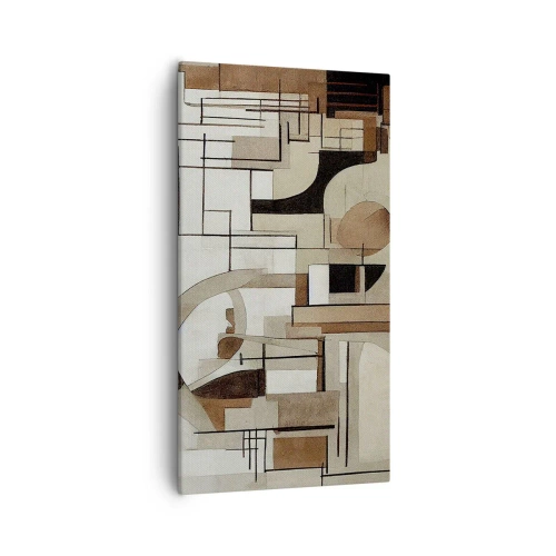 Obraz na plátně - Městská krajina 2.0 - 55x100 cm