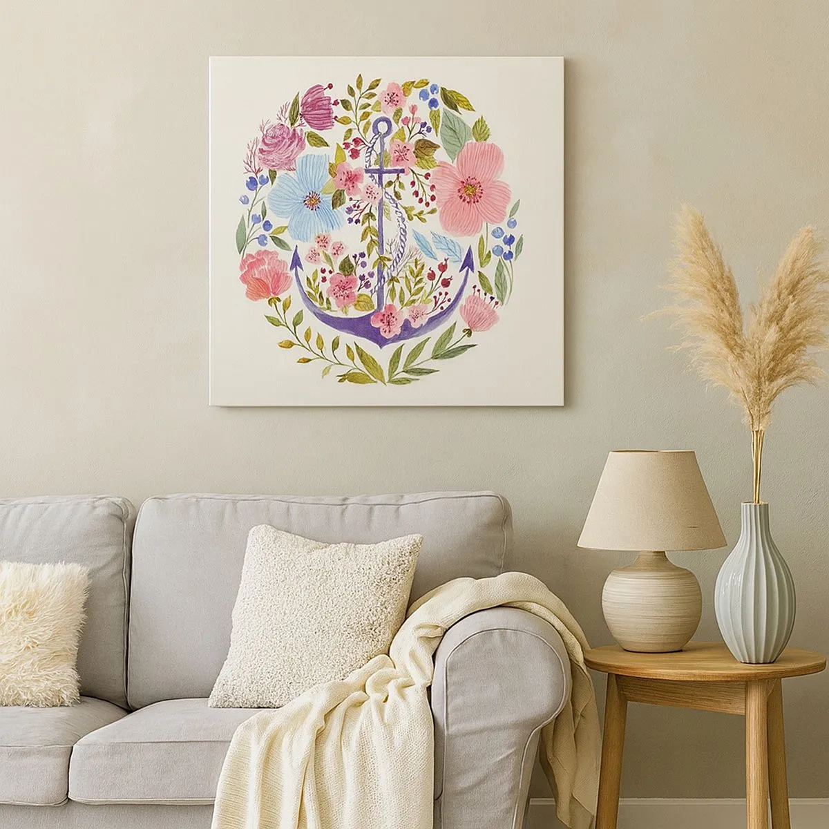 Obraz na plátně - Námořníkův hezký sen - 30x30 cm