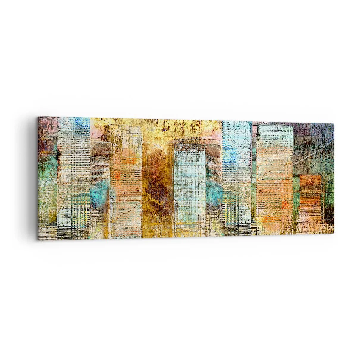 Obraz na plátně - Prosluněná metropole - 140x50 cm