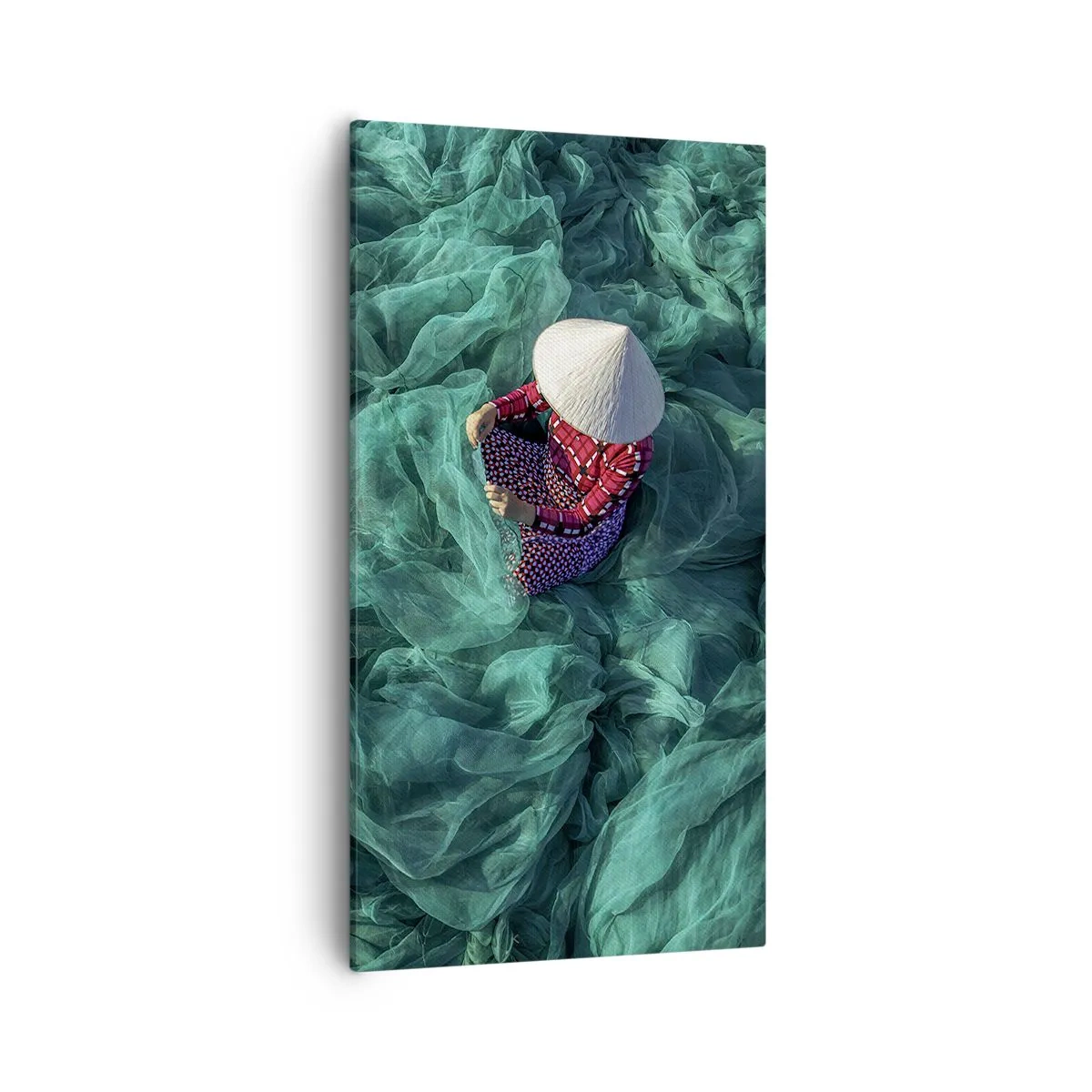 Obraz na plátně - V moři sítí - 55x100 cm