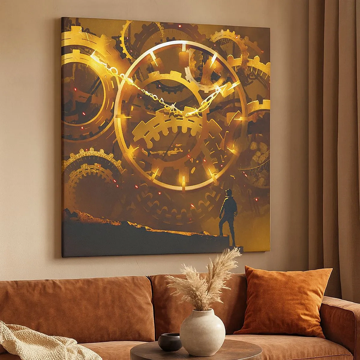 Obraz na plátně - U zdroje času - 30x30 cm