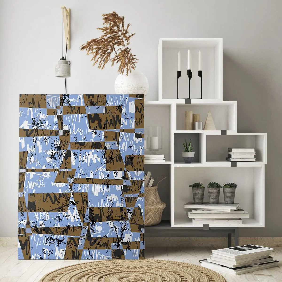 Obraz na skle - Nelidová vystřihovánka - 80x120 cm