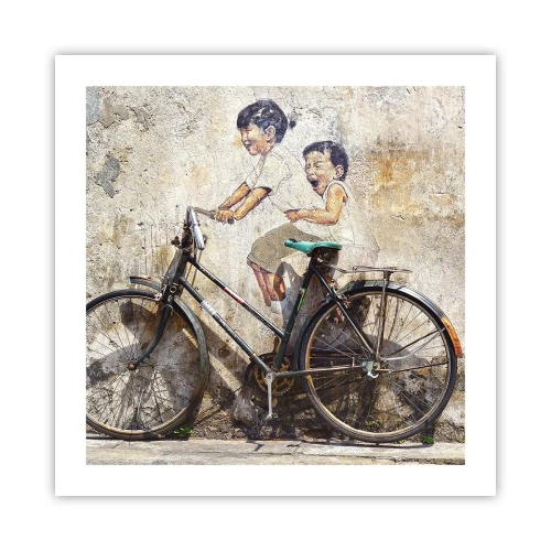 Plakát - Pravda nebo klam? - 50x50 cm