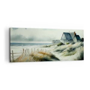 Obraz na plátně - Daleko od shonu - 100x40 cm