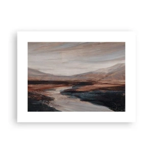 Plakát -  Klidné údolí - 40x30 cm