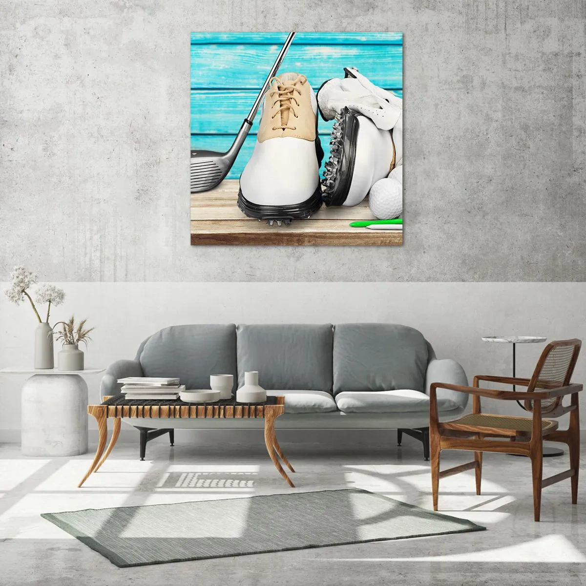 Obraz na skle - Všechno připraveno - 60x60 cm