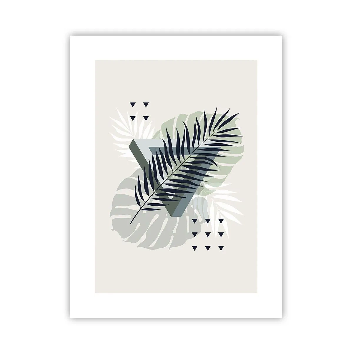 Plakát - Příroda a geometrie – dva řády? - 30x40 cm