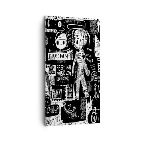 Obraz na plátně - Práva a radosti duševního mládí - 45x80 cm