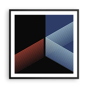 Plakát v černém rámu - Jednoduchý příběh - 60x60 cm
