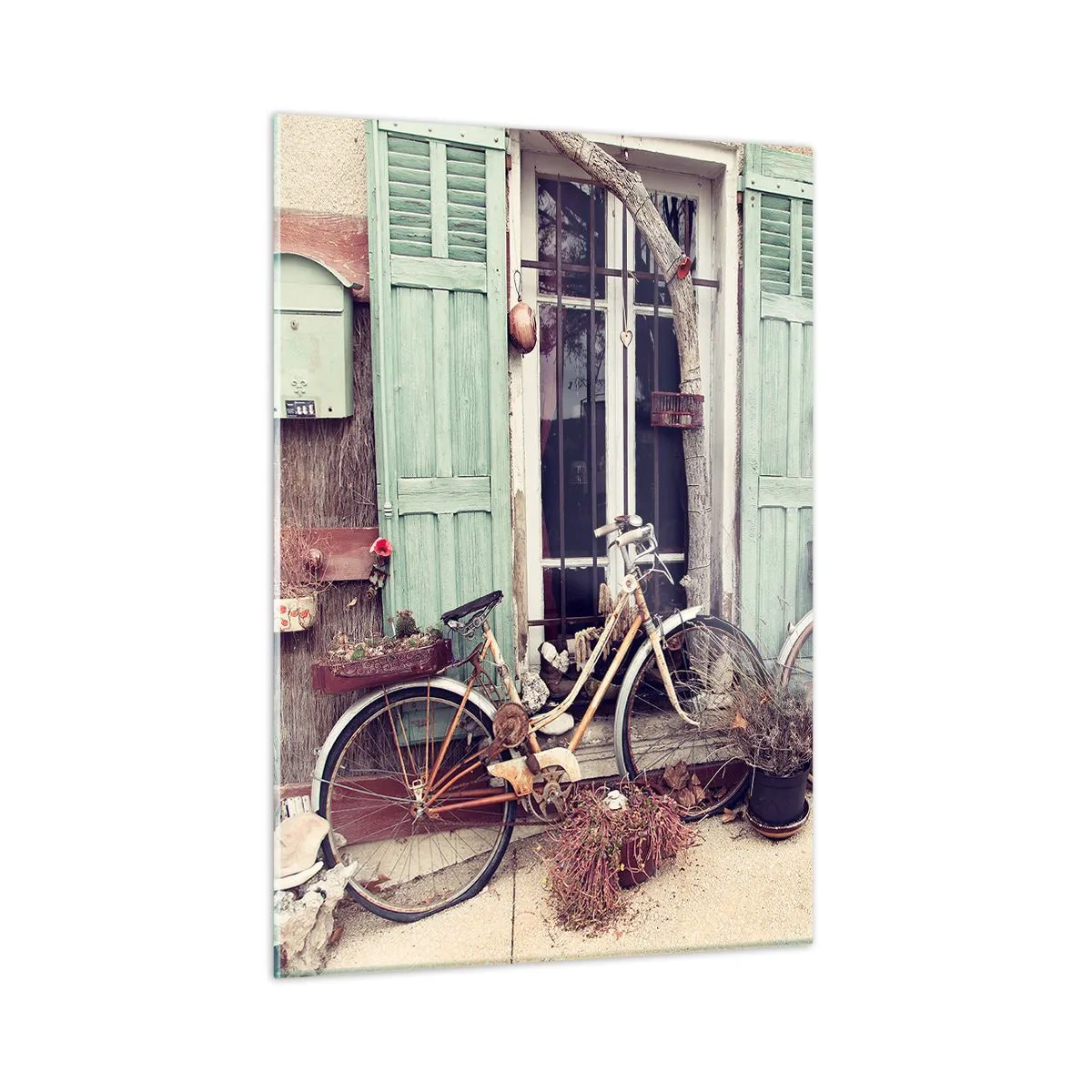 Obraz na skle - Ať žije provincie - 50x70 cm