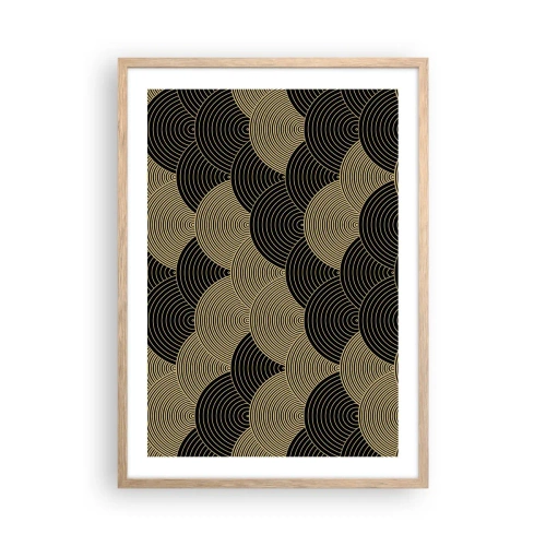 Plakát v rámu světlý dub - Jednota v mnohosti - 50x70 cm