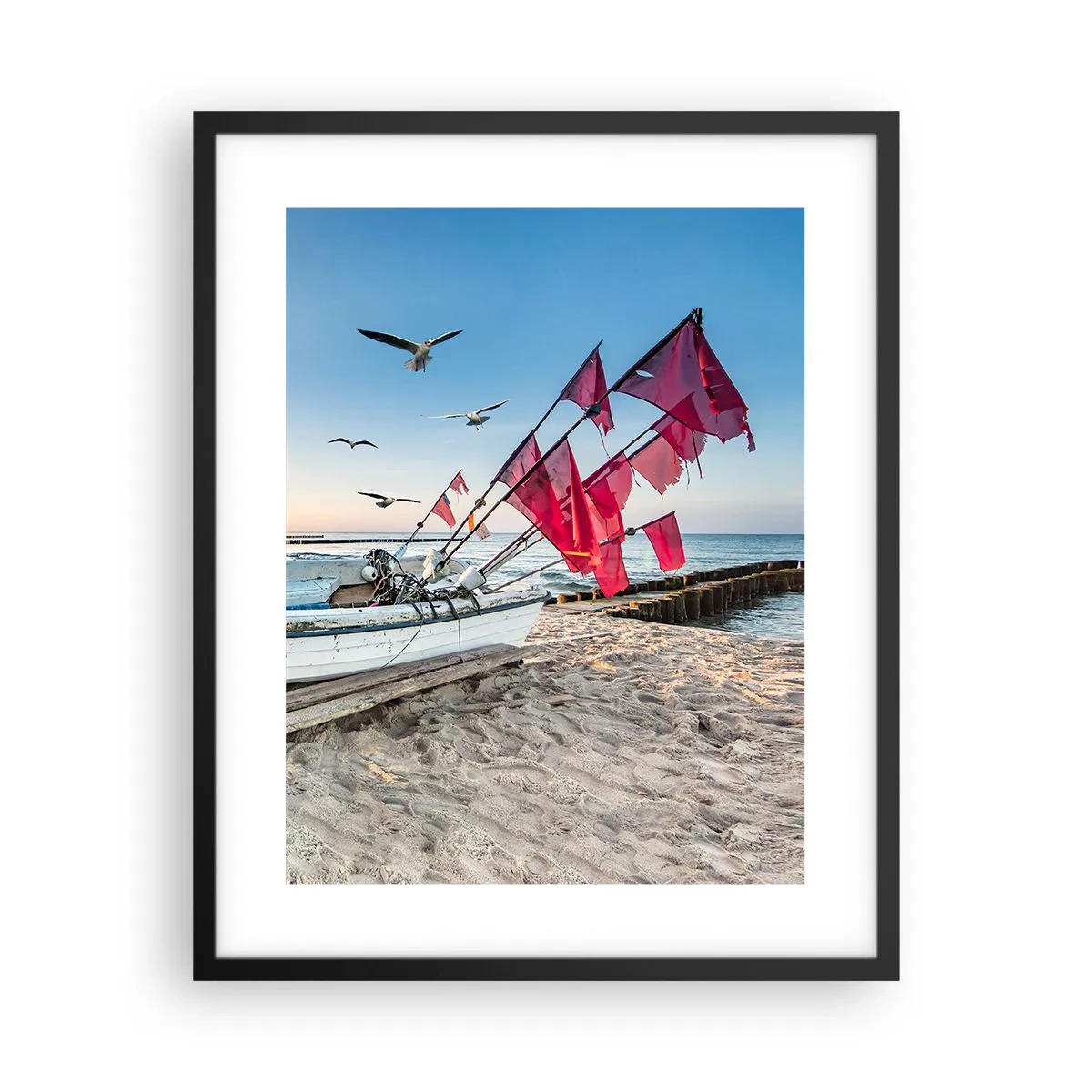 Plakát v černém rámu - Zasloužená přestávka - 40x50 cm