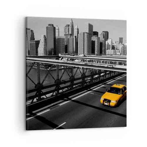 Obraz na plátně - Barva velkoměsta - 60x60 cm