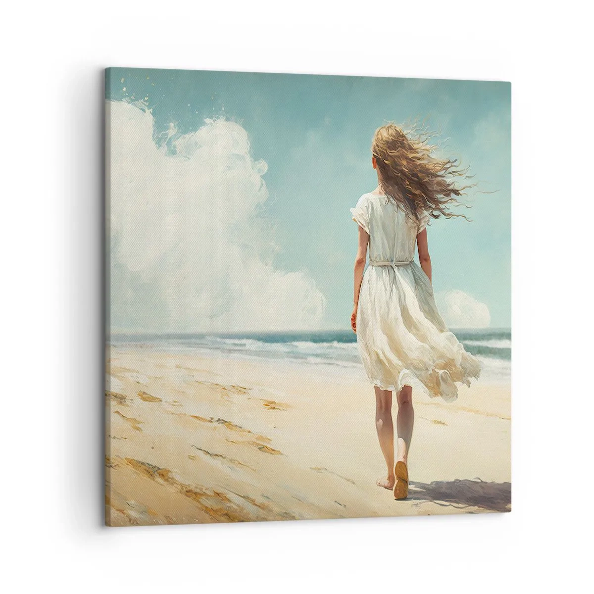 Obraz na plátně - Směrem k slunci a větru - 50x50 cm