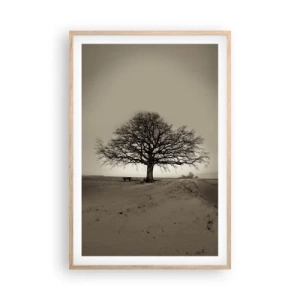 Plakát v rámu světlý dub - Odtud až na věčnost - 61x91 cm