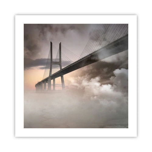 Plakát - U řeky, která není - 50x50 cm