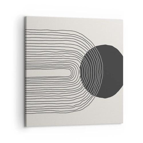 Obraz na plátně - Chvění a jistota - 50x50 cm