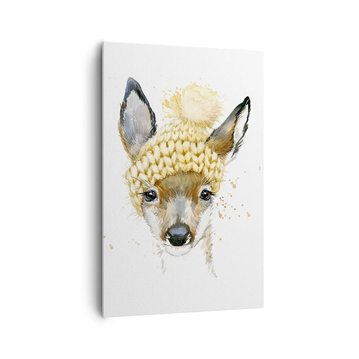 Obraz na plátně - V zimě ve sněžném lese - 80x120 cm