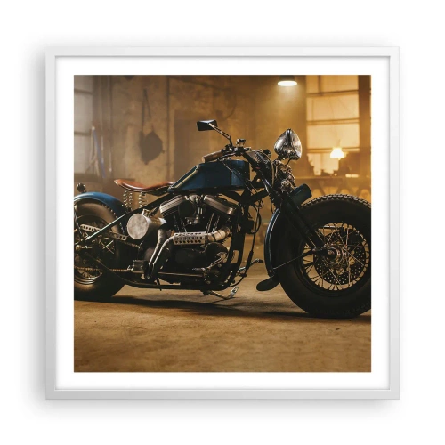 Plakát v bílém rámu - Mohu všechno - 60x60 cm