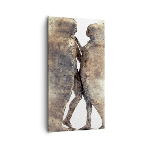 Obraz na plátně - Z prachu povstali, aby milovali - 55x100 cm