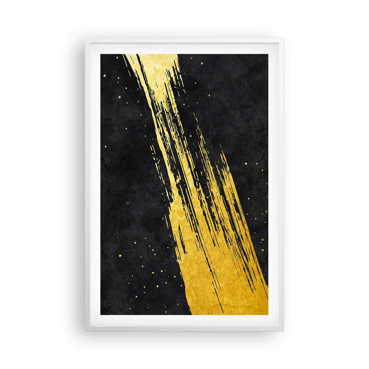 Plakát v bílém rámu - Skok do hyperprostoru - 61x91 cm