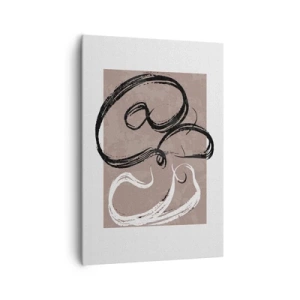 Obraz na plátně - Kompozice – hledání úplnosti - 70x100 cm