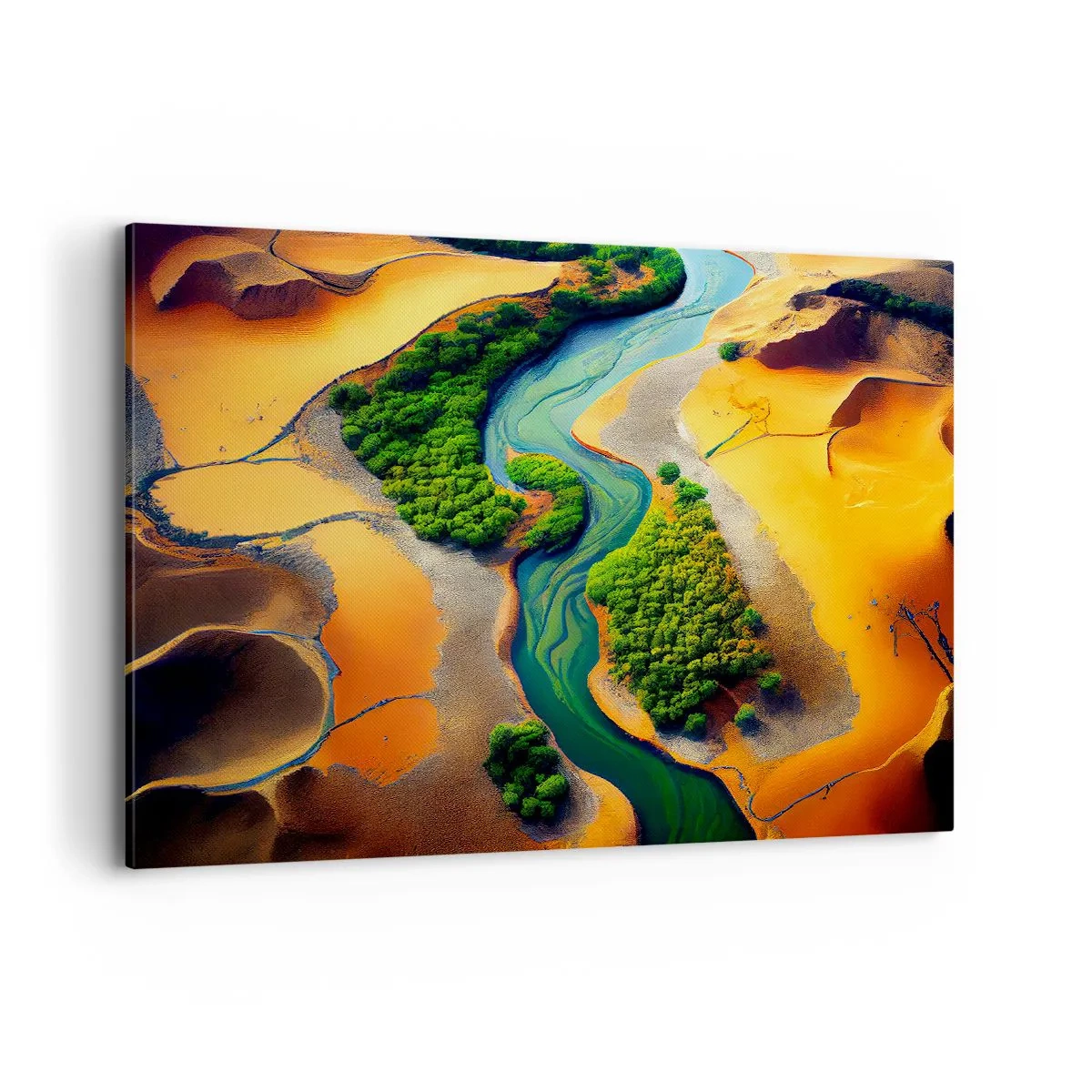 Obraz na plátně - Životodárná řeka - 100x70 cm