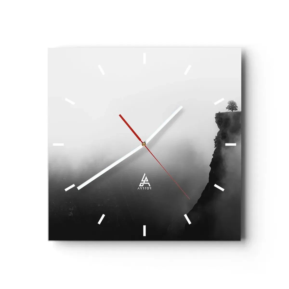 Nástěnné hodiny - Na okraji světa - 40x40 cm