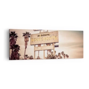 Obraz na plátně - Zde se zastavil čas - 140x50 cm