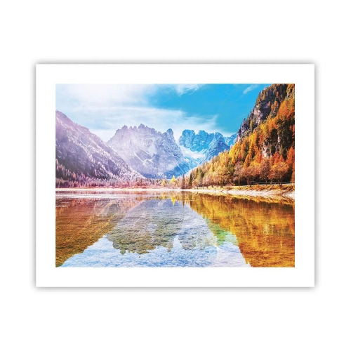 Plakát - A v horách už je podzim - 50x40 cm