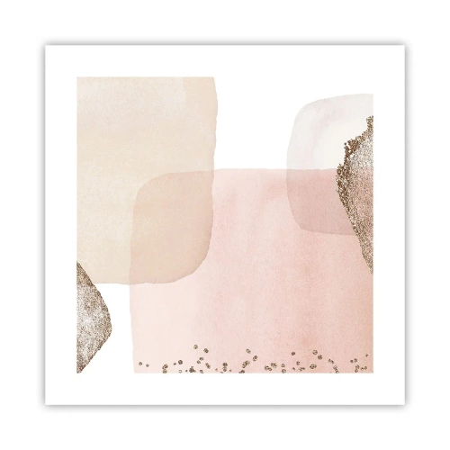 Plakát - Pohled skrze barvy - 40x40 cm