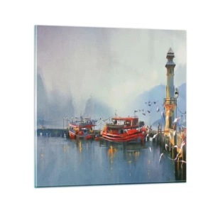 Obraz na skle - Na konci světa - 60x60 cm