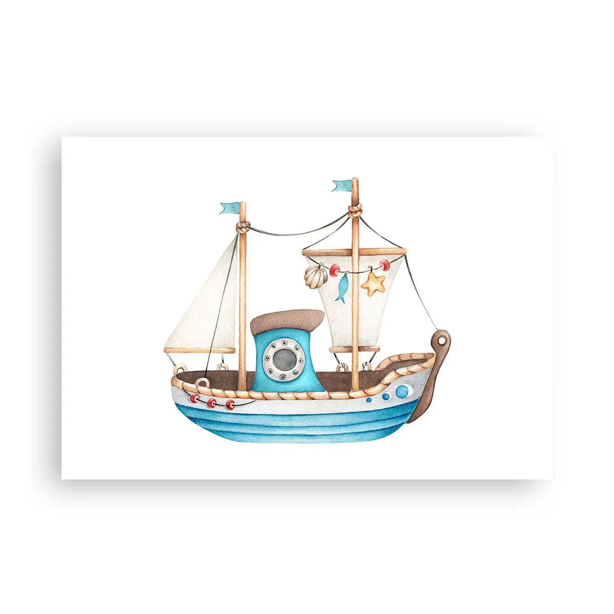 Plakát - Ahoj, dobrodružství! - 100x70 cm