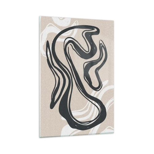 Obraz na skle - Znásobená exprese - 80x120 cm