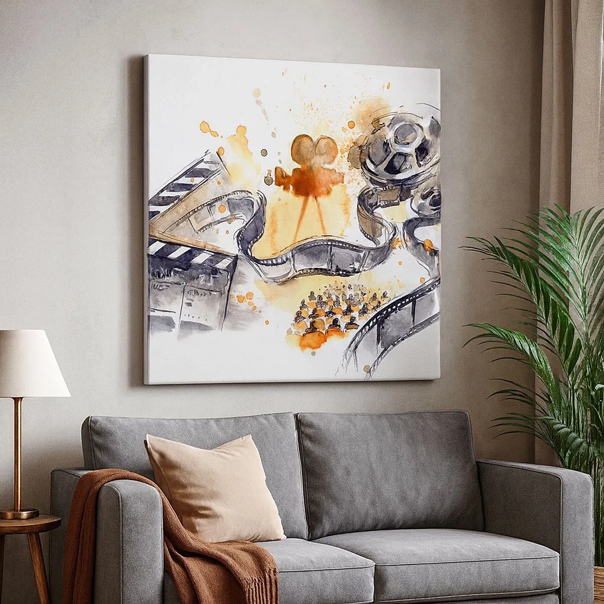 Obraz na plátně - V krajině snů - 30x30 cm