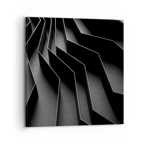 Obraz na plátně - Prostorový pořádek - 70x70 cm