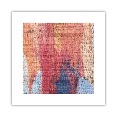 Plakát - Stékat duhou - 30x30 cm